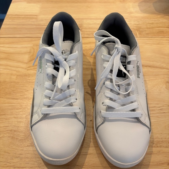 Puma Match White and Gray Sneakers - Picture 2 of 7